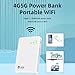 4G LTE Portable Router for Travel, 5G Unlocked 300Mbps High Speed 4G Pocket Mobile Hotspot with SIM Card Slot, Up to 10 Devices, B1/3/5/8/38/39/40/41