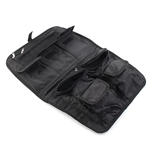 SIKUAI Bolsas de Sillín para Motocicleta, Organizador de Maletero para Motocicleta, Bolsa organizadora de herramientas para tapa, Organizador para tapa compatible con Harley Ultra Classic King Chopped miniatura 1