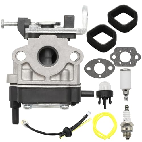 AXGSRV 6698373 Carburetor Kit, Replacement for Hitachi RB24EAP TRB24EAP 23.9cc Blower, Carb with Air Filter Fuel Line Spark Plug and Grommet