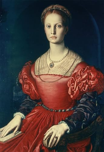 Imagen en lienzo Lucrezia Panchiatichi de Bronzino: alta definición artística en 60x90cm