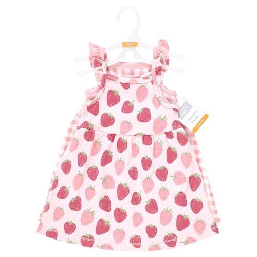 Image of Hudson Baby Girl's Cotton Dresses