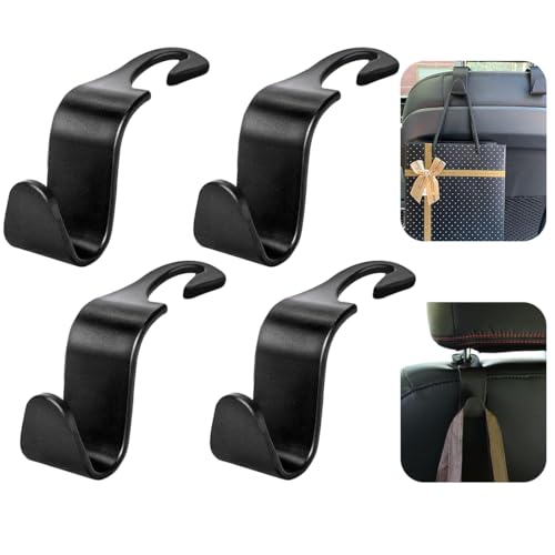Facile installazione: il gancio per accessori auto viene semplicemente appeso al poggiatesta senza doverlo smontare: una soluzione immediata per un maggiore ordine.