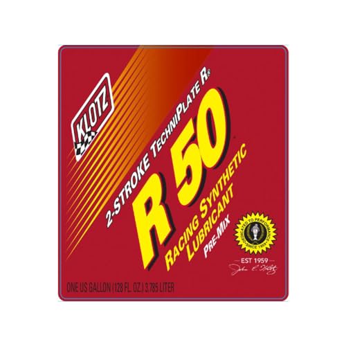 Klotz R-50 Racing TechniPlate Aceite Sintético 2-Tiempos 1 Quart miniatura 2