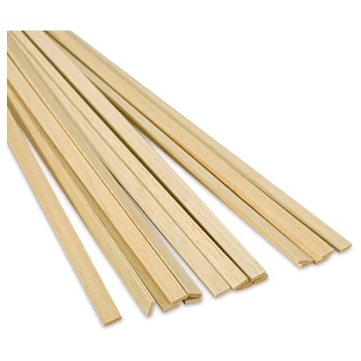 Balsa Wood Strips for Craft Projects