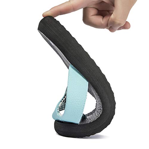 Ranberone Women's Yoga Mat Flip Flops Size 8 Blue #TOP2