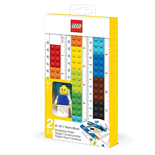 Construcción, Toy LEGO Regla Armable Iconic con Mini Figura
