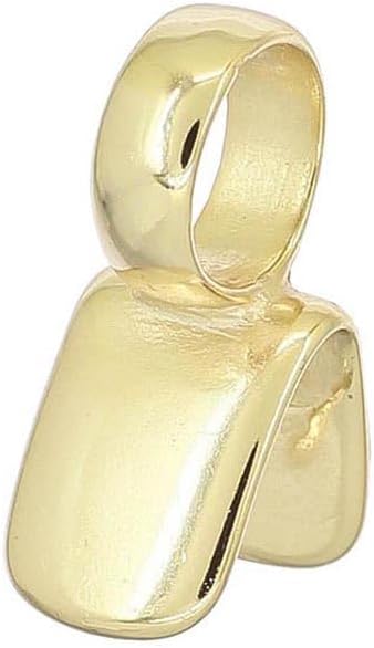 egemmall 1PC Sterling Silver Pinch Bail Clasp Charm Pendant Connector Fit European Bracelet