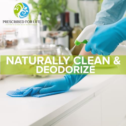 Prescribed For Life Sodium Bicarbonate Powder, Organic Aluminum Free Baking Soda, Bicarbonato de Sodio en Polvo, USP Grade (1kg / 2.2lb)