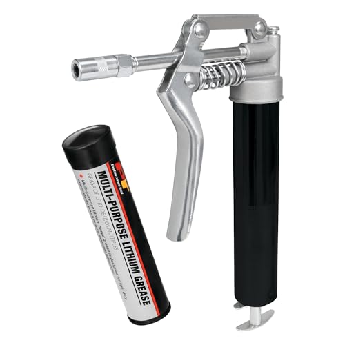Image of Performance Tool W54205 Performance Tool Mini Grease Gun Kit with Grease Black