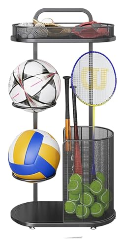 Support ballon basket compact de 80 cm pour stopper le désordre au sol