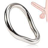 FLYTAGLE Metall Penisringe Rostfreie Stähle Penisring Cockring Penis Bondage Verbesserung Erektion und Verlängerung zeit Sex Spielzeug 7 Verschiedene Größen Penis Ring Erotik für Männer (XXL)