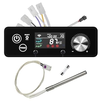 JZW-Shop AC03P9 Pro Wireless Control PID Pellet Grill Controller Board Replacement for Pit Boss Navigator, Sportsman, Mahogany, Pro Series