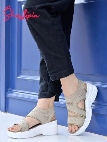 Image of Shoetopia Women Wedge Heel Sandal