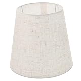 CRILSTYLEO Pantalla De Tela De Lino Luz De Piso Sombra Tela De Pantalla De Lámpara Pantallas De Tela Pantalla De Repuesto Pantallas De Lámpara Para Hotel Pantallas De Lámparas De Escritorio