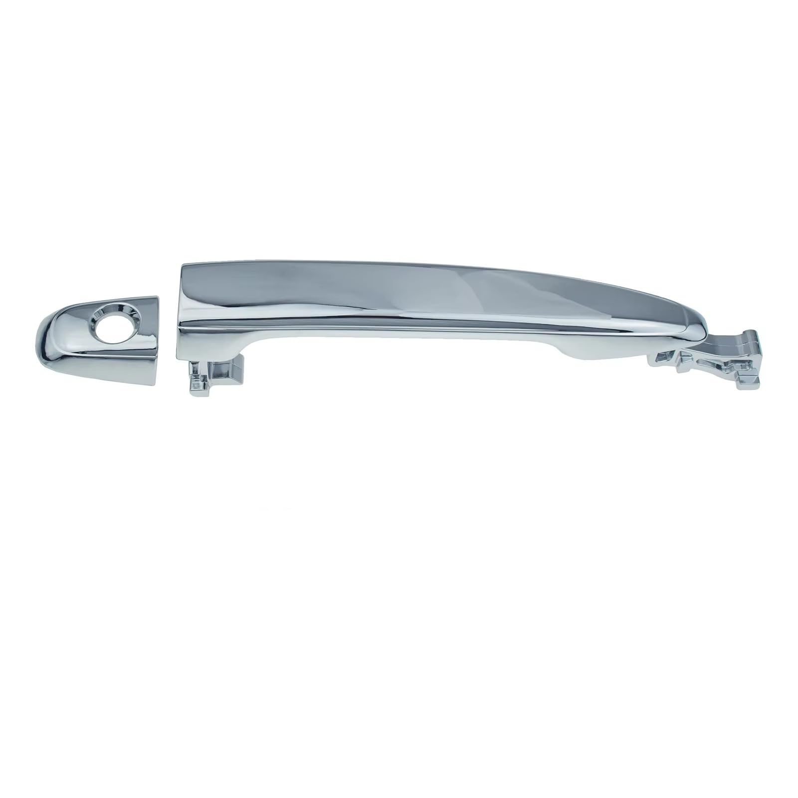 Zjyzyq One Color Car Sliding Outer Door Handle For Toyota For Alphard For Anh10 2003-2008 Front Rear Sliding Door Outer Handle Chrome Left Right(Front Left)