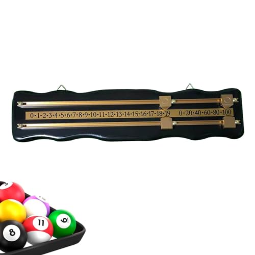 Tableau d'affichage de Shuffleboard lisible pour ne plus perdre le score