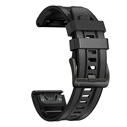 Bracelet Garmin Fenix 6 Pro silicone 22mm pour le sport et les sorties
