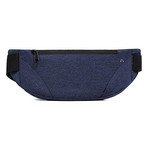 GKE Nefli Ceinture de Course Sac Banane de Sport Ceinture de Sport réglable résistant à l'eau pour iphone8/8Plus/XS/XS Max Escalade Randonnée et d'autres Sports de Plein air Bleu Foncé Cover