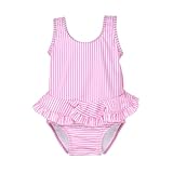 [Flap Happy] ワンピース水着 Upf 50+ Stella Infant Swimsuit ベビー スイートピンクストライプ 18 Months