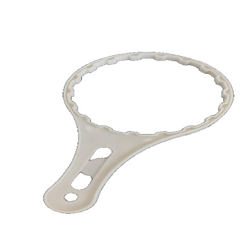 Swan Batterie à Trois Tasses Porte Filtre 20" y Compris Support et Clé pour Installations Filtration d'Eau pour Sédiments et Bloc de Carbone