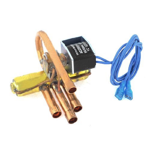 Électrovanne d'inversion 4 voies AC220V 1P 0.17Mpa climatisation pompe à chaleur - 2