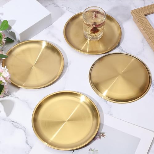Bougeoir rond plat de 14cm GLOBLELAND pour protéger la table basse - 5