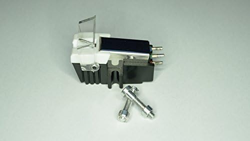Moving Magnet Cartridge with Diamond Stylus and the correct fixing bolts, fits Pioneer PL550, PL10, PL510, PL71, PL400, PL100, PL112D, PL12D, PL117D, PL15R, PL514 Turntable tonearms