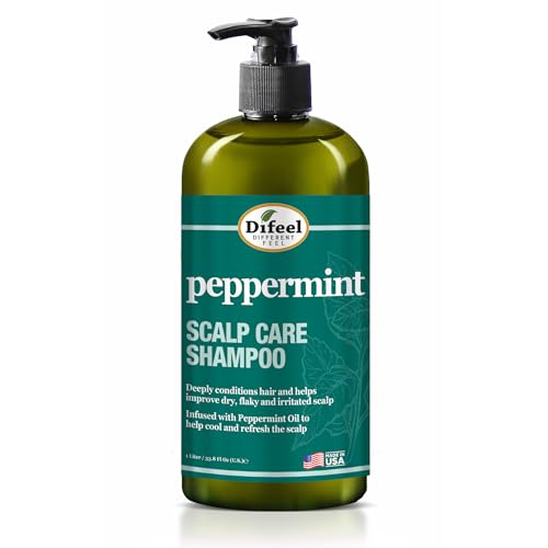 Difeel Peppermint Scalp Care Shampoo 33.8 oz