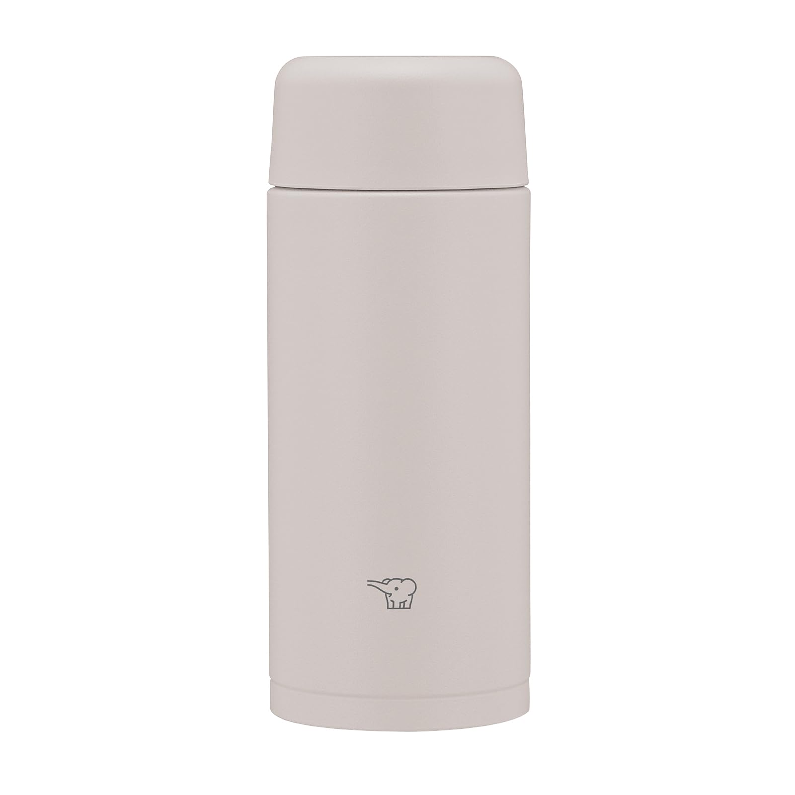 ZOJIRUSHIMahobin SM-MS25-HM Stainless Steel Mug Water Bottle, 8.5 fl oz (250 ml), Screw Type, Dishwasher Safe, Seamless Tub, Only 2 Cleaning Points, Sheer Gray
