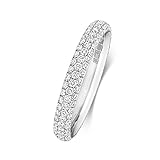 Platinum 950 2.9mm Slight Court Comfort Ladies Eternity Diamond Wedding Band/Ring Brilliant Cut 0.97 Carat G - VS WJS18736PT950