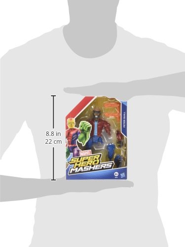 Figurine Star Lord Marvel Super Hero Mashers Hasbro 15 cm à assembler - 3
