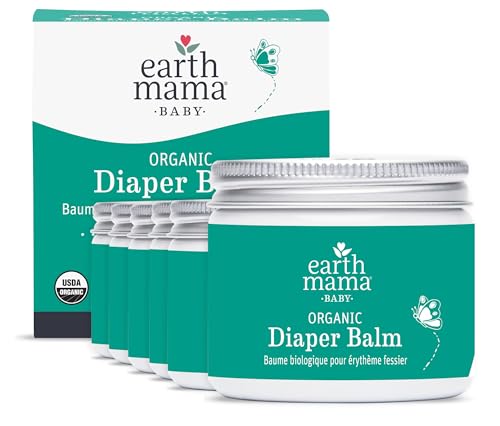 Image of Earth Mama - Organic Economy Size Diaper Balm - 4 fl oz (6 Pack)
