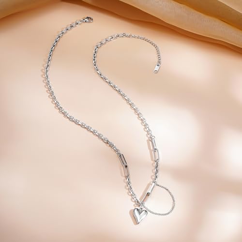 Image of Rubans Demi Fine Stainless Steel Pendant Chain Daily Gift for Women & Girls