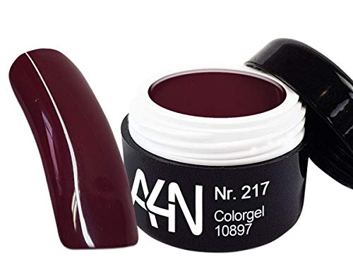 UV/LED Color Gel *Burgund* Nr. 217 hohe Deckkraft - 5ml Cover