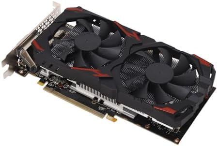 Placa Gráfica para Jogos RX 580 8GB 256BIT Silenciosa Com Ventila...