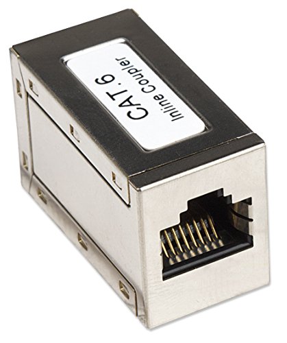 Acoplador modular Intellinet para cable Cat6 blindado miniatura 2