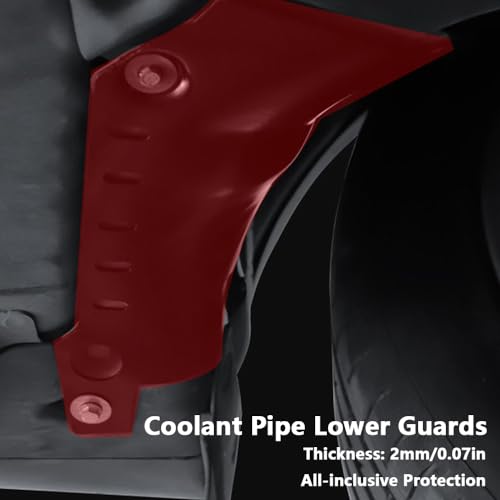 Cache de protection radiateur et liquide de refroidissement Model Y 2023