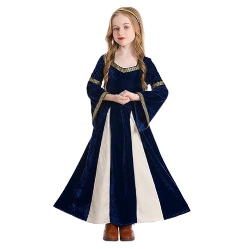 Generisch Mittelalter Kostüm Kinder Renaissance Prinzessin Kleid Faschingskostüm