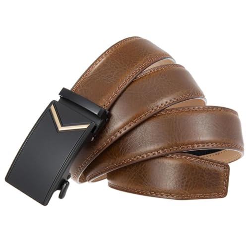 Genuine Leather Mens Strap Belt Luxury Business Dress3