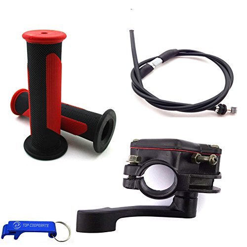 TC-Motor Alloy Thumb Throttle Cable Handle Grips For ATV Quad 50cc 70cc 90cc 110cc 125cc 150cc 200cc 250cc Taotao Sunl Kazuma Roketa JCL