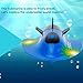 GoolRC Mini RC Submarine Boat, Remote Control Waterproof Diving Toy (Blue)