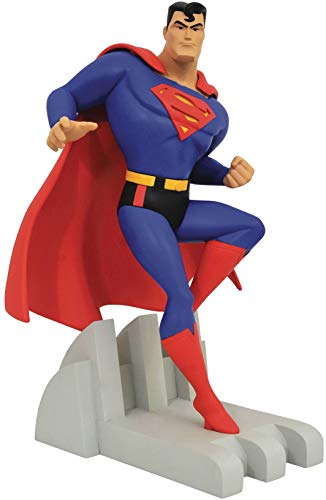 DIAMOND SELECT TOYS DC Premier Collection: Justice League Superman Statue, Multicolor, 12 inches
