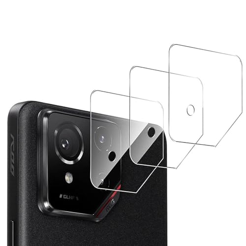 【3枚セット】For ASUS ROG Phone 9 / Phone 9 Pro/Phone 9 Pro Edition レンズ保護フィルム ガラスフィルム 保護フィルム 【Moahsiuny】日本旭硝子製 高硬度9H 気泡防止 防指紋 耐衝撃 飛散防止