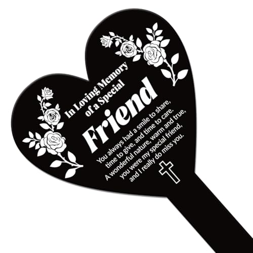 Plaque commémorative de tombe étanche pour surmonter le deuil d'un ami - 3