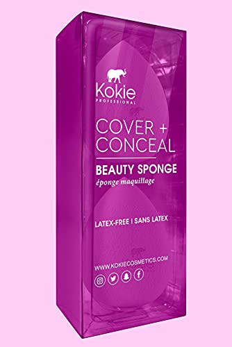 Kokie Cover + Conceal Beauty Sponge 2-PIECE SET