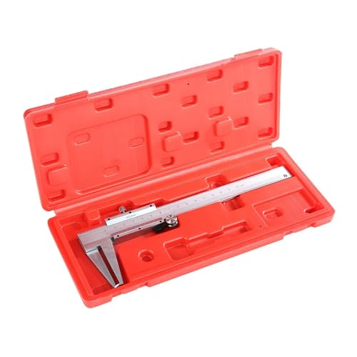 Regla de calibrador vernier en acero robusto de 0-150mm con acabado de alta nitidez