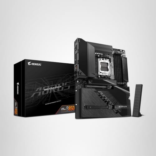 GIGABYTE Scheda madre B850 AORUS Stealth AMD AM5 ATX - Scheda madre - Immagine 10