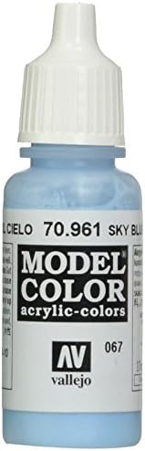 Vallejo Model Color 17 ml Acrylic Paint - Fluorescent Orange