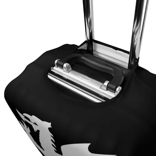 Wales Welsh Flag Travel Luggage Cover for Suitcase 19-32 Inches Elastic Washable Baggage Protector 5