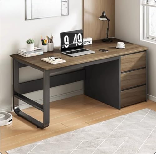 ���C�ނ̃e�[�u���A�R���s���[�^�[�f�X�N�A�ؐ��Ƌ�A�_�C�j���O�e�[�u���A�z�[���I�t�B�X�f�X�N�A�g�ݗ��Ă��ȒP�A�V���v���Ń��_���ȃf�U�C���B (�Z������݂̖ؐF,140)